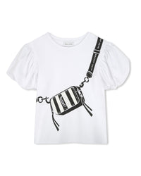 Trompe l'oeil T-shirt - White