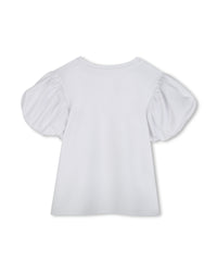 Trompe l'oeil T-shirt - White