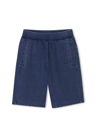 Bermuda en molleton - Denim Blue