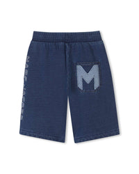Bermuda en molleton - Denim Blue