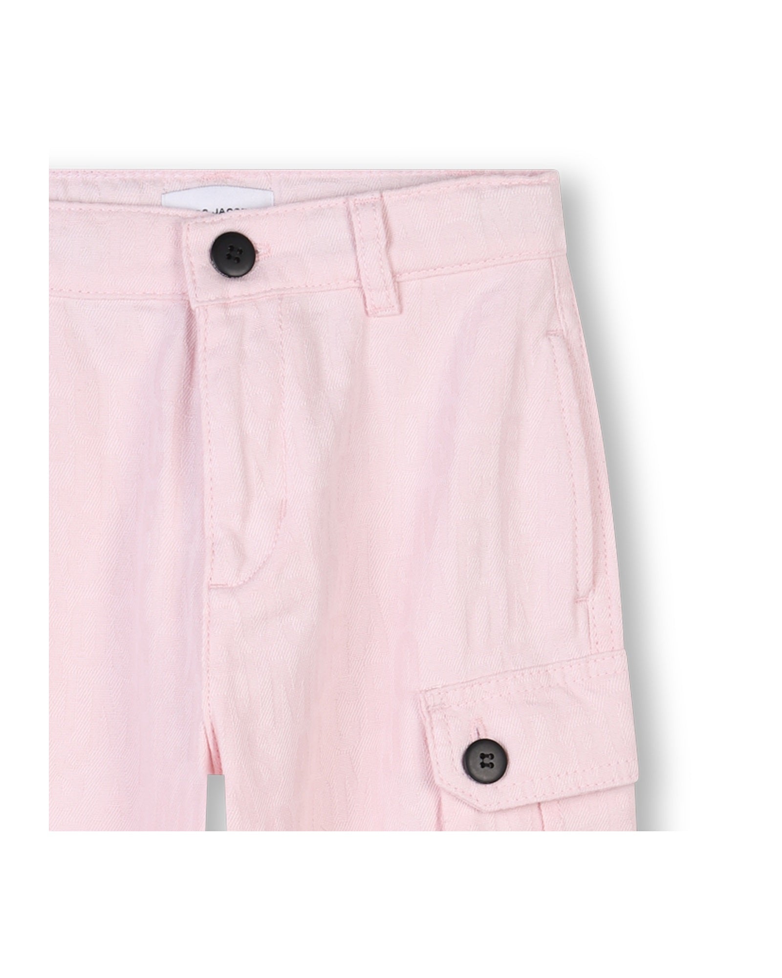 Pantalon multipoches en sergé - Rosee