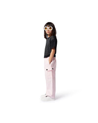 Pantalon multipoches en sergé - Rosee