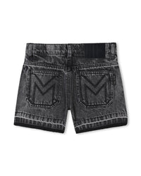 Short en denim - Black