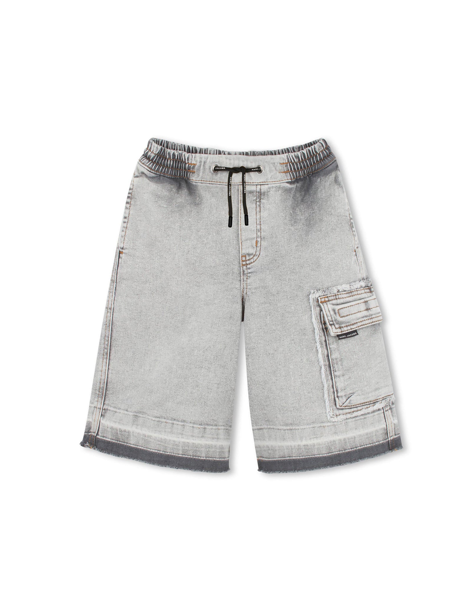 Bermuda long en denim - Black