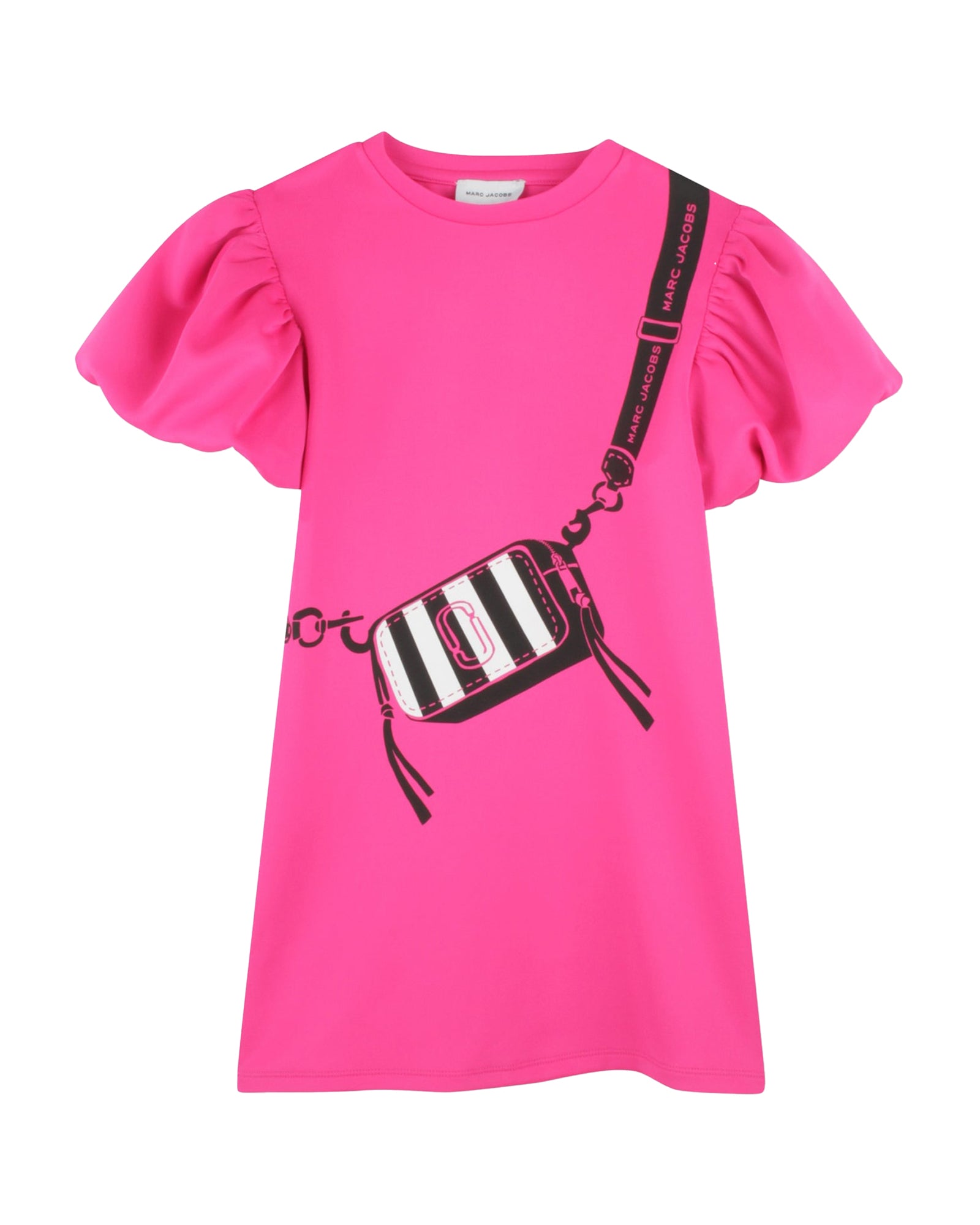 Robe avec à manches volumineuses - Malabar Fluo