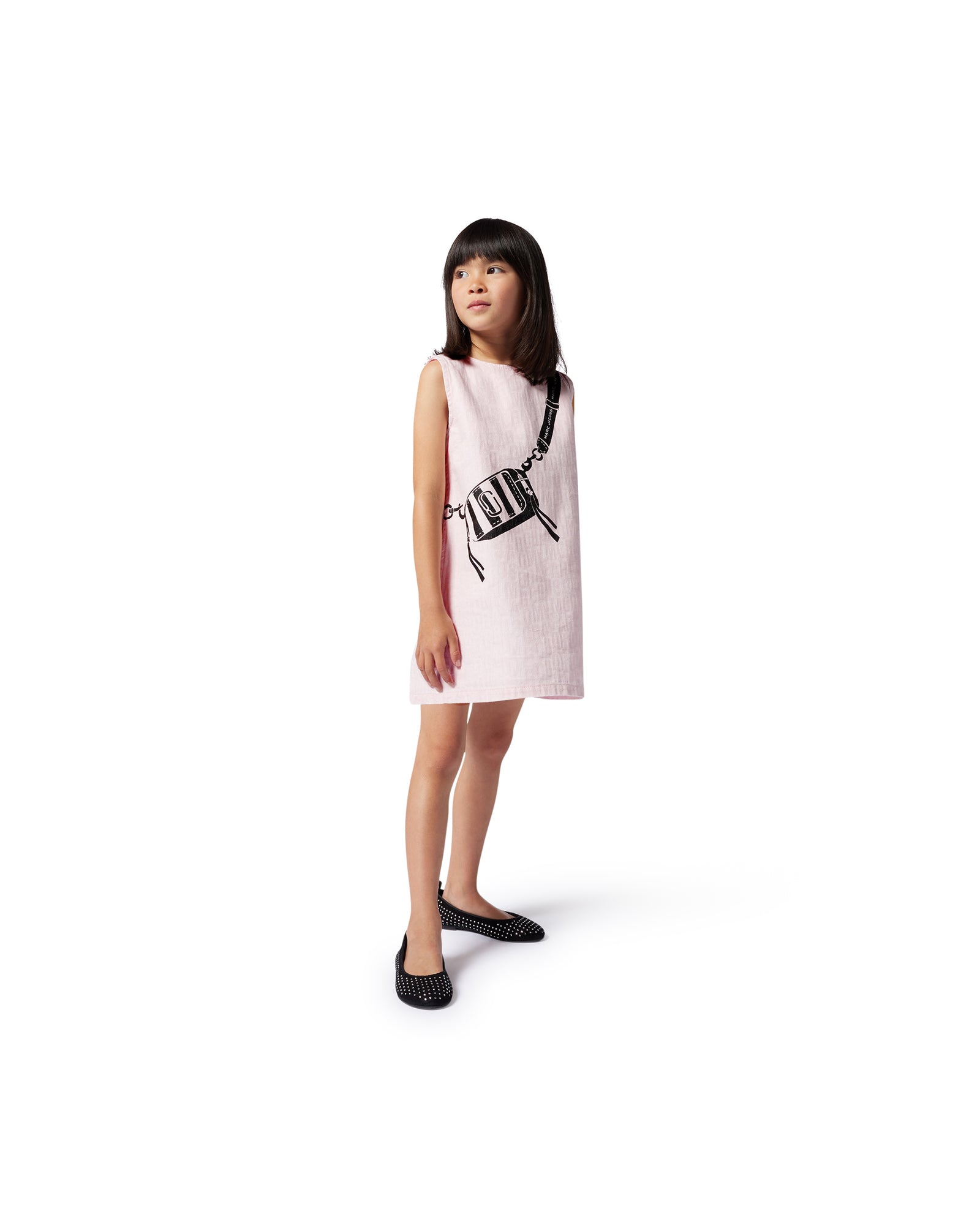 Robe sans manches en sergé - Rosee