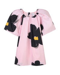 Robe monogramme en popeline - Rosee