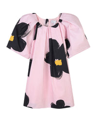 ROBE MANCHES COURTES