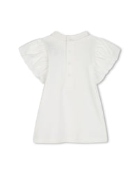 ROBE MANCHES COURTES