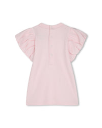 ROBE MANCHES COURTES