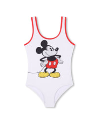 1-piece swimming costume - Ivory Pastel