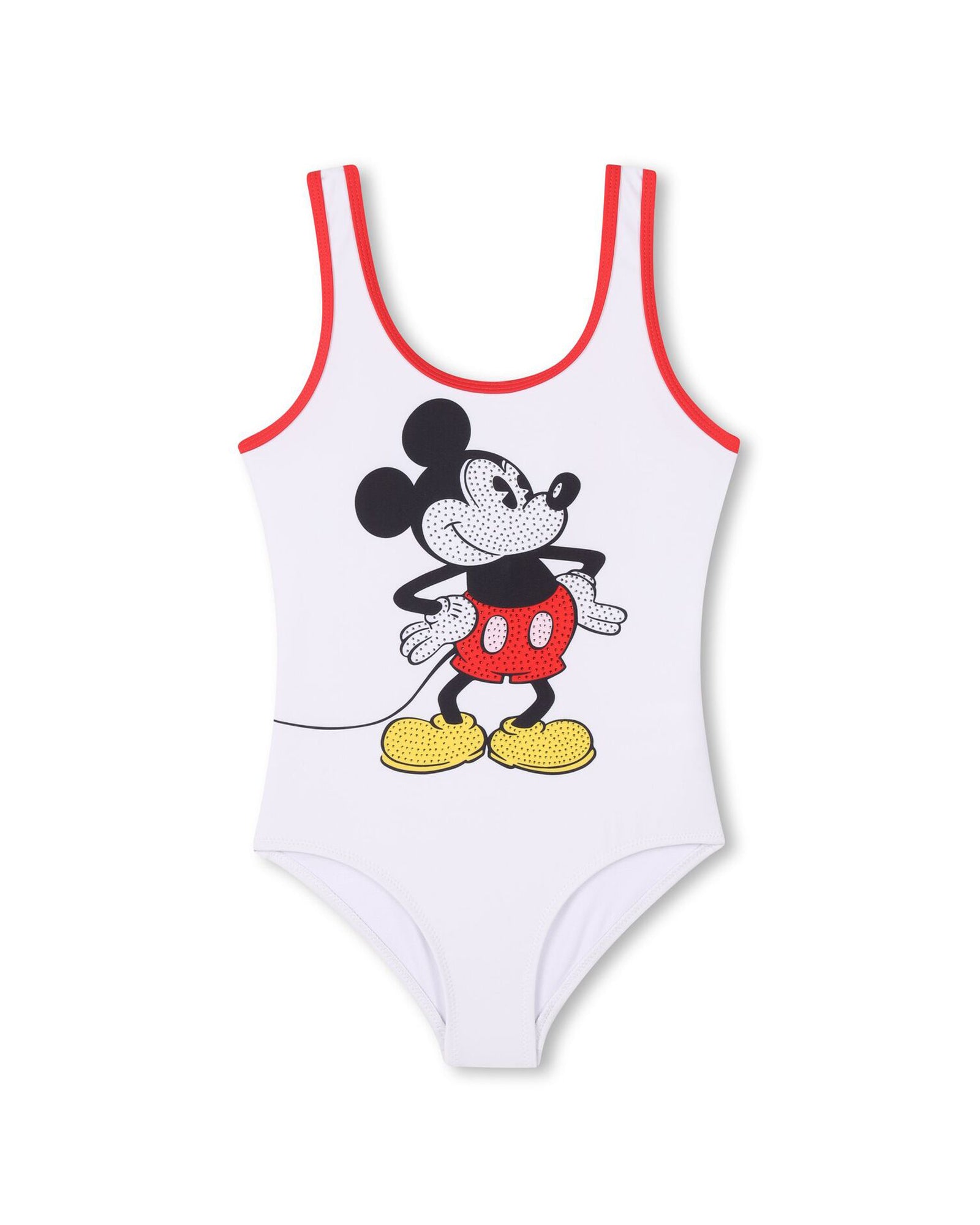 1-piece swimming costume - Ivory Pastel
