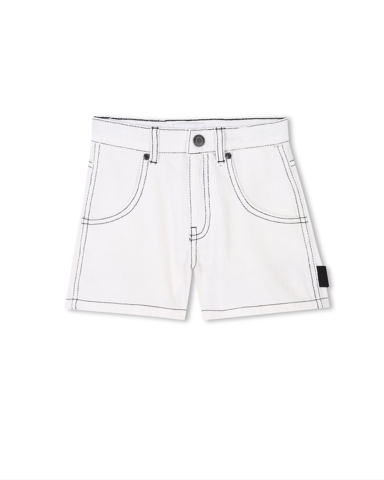 Monogrammed shorts - Chalk