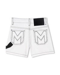 Monogrammed shorts - Chalk