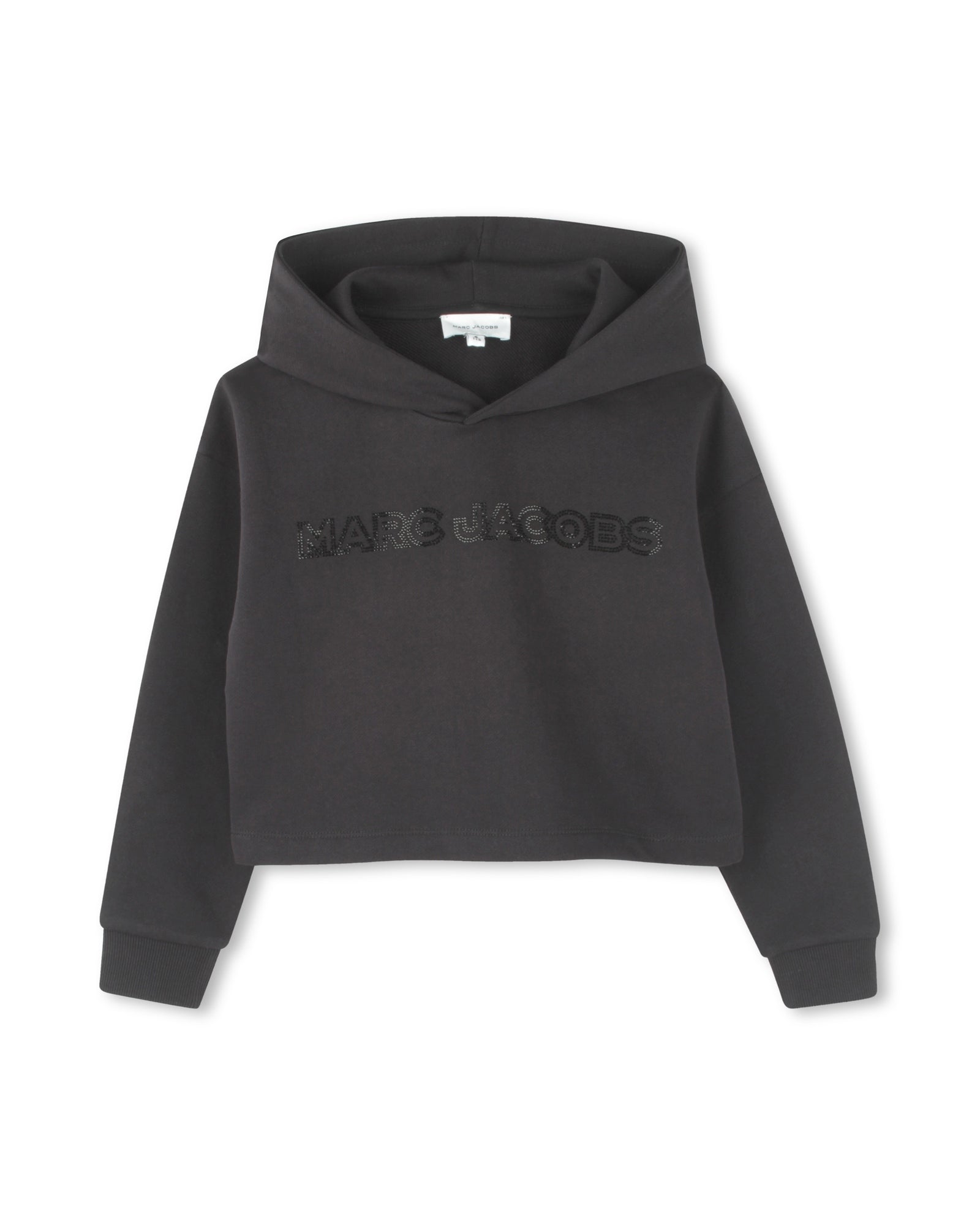 Sweatshirt court à capuche - Black
