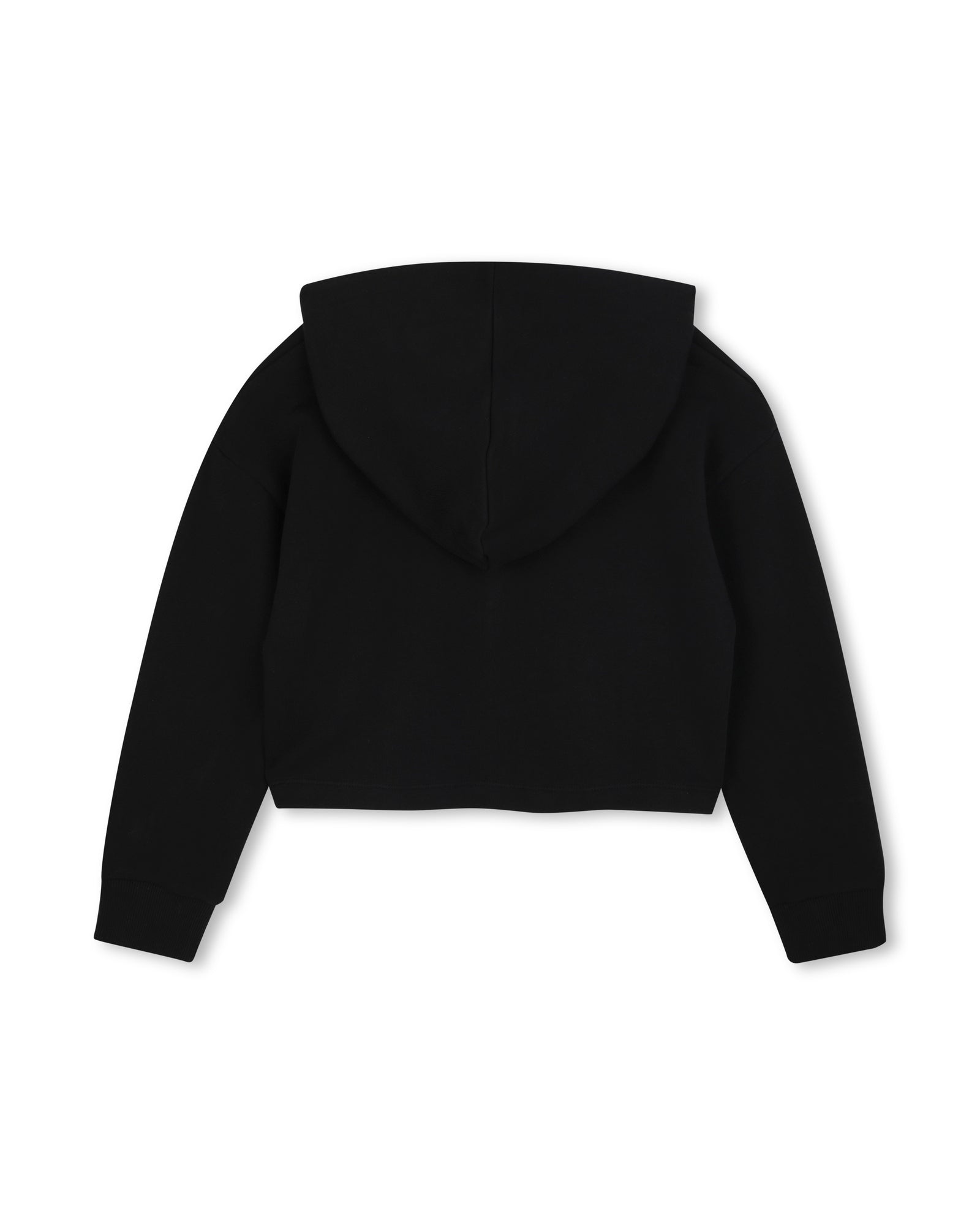 Sweatshirt court à capuche - Black