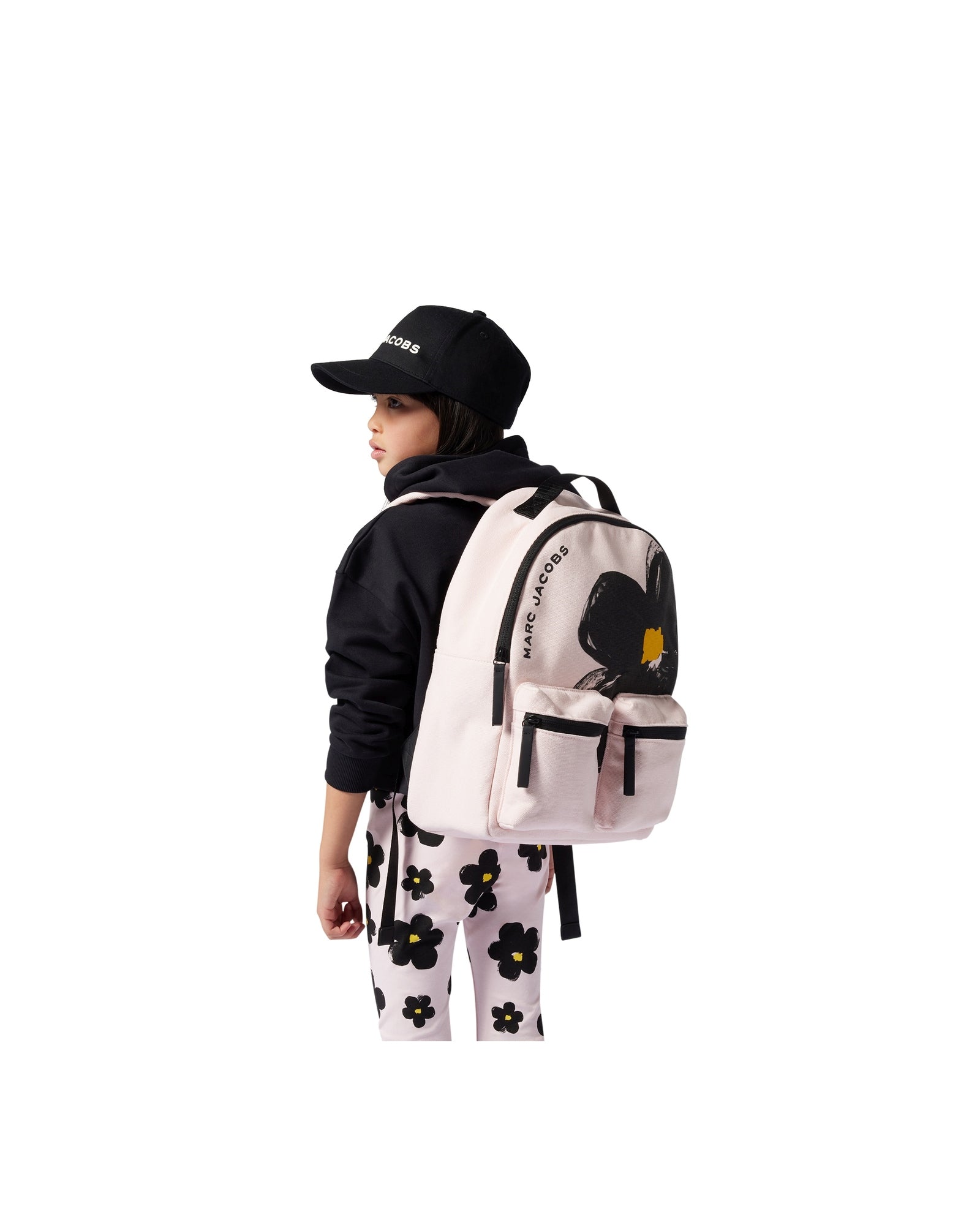 Sweatshirt court à capuche - Black
