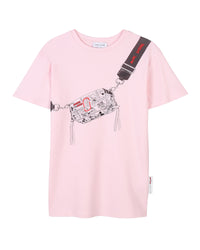 Cotton trompe l'oeil dress - Rosee