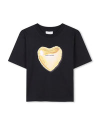 T-shirt with illustration - Black