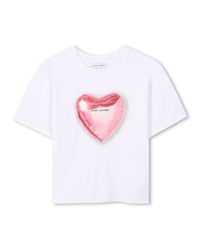 T-shirt with illustration - White