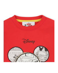 Sweatshirt en molleton - Rouge Orange
