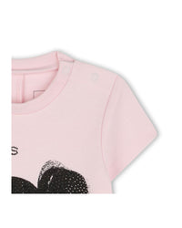 Combi-short avec logo en coton - Rosee