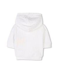 Ensemble 3 pièces avec logo en coton - Ivoire Past
