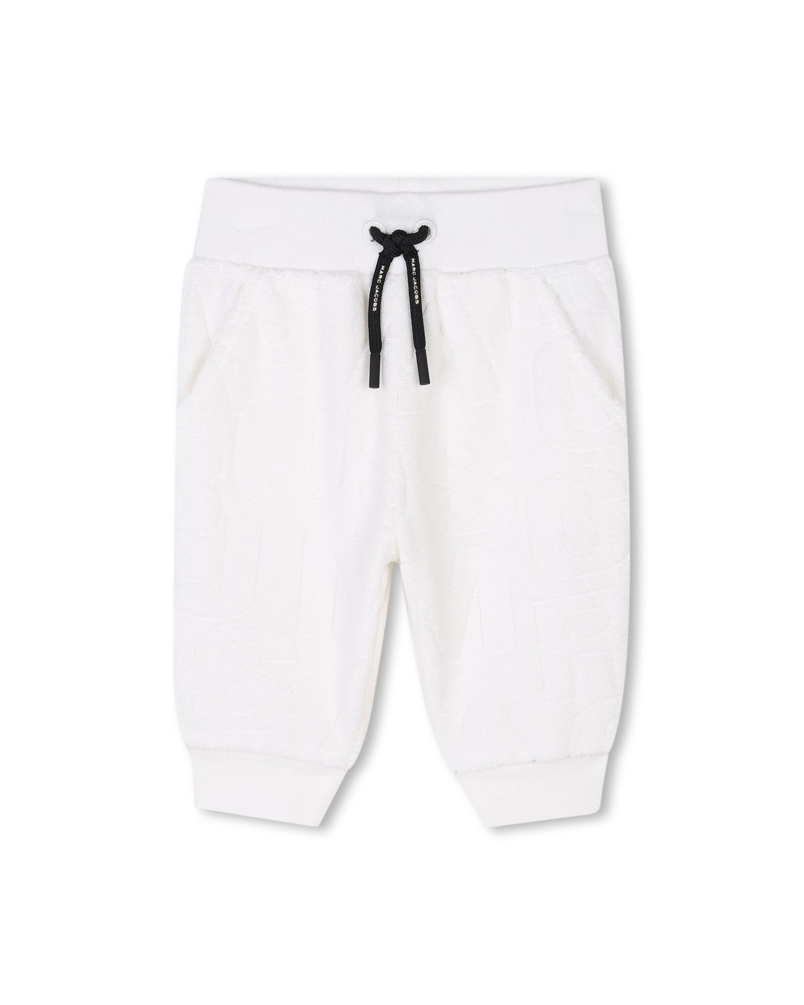 Ensemble 3 pièces avec logo en coton - Ivoire Past