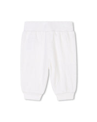 Ensemble 3 pièces avec logo en coton - Ivoire Past