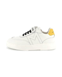 Leather trainers - White