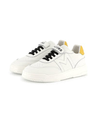 Leather trainers - White