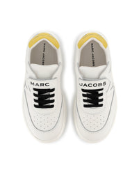 Leather trainers - White