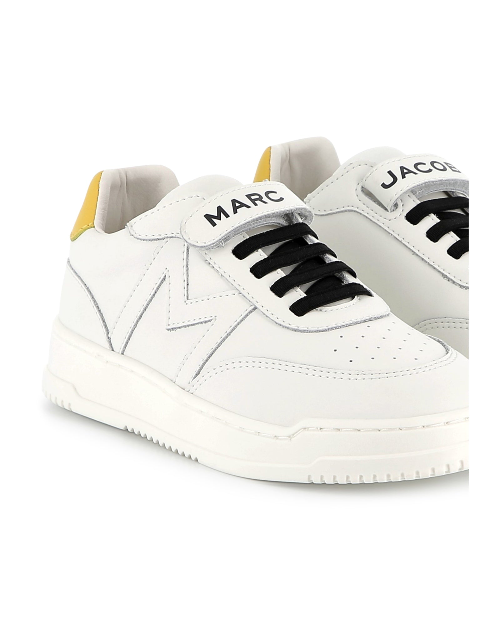 Leather trainers - White