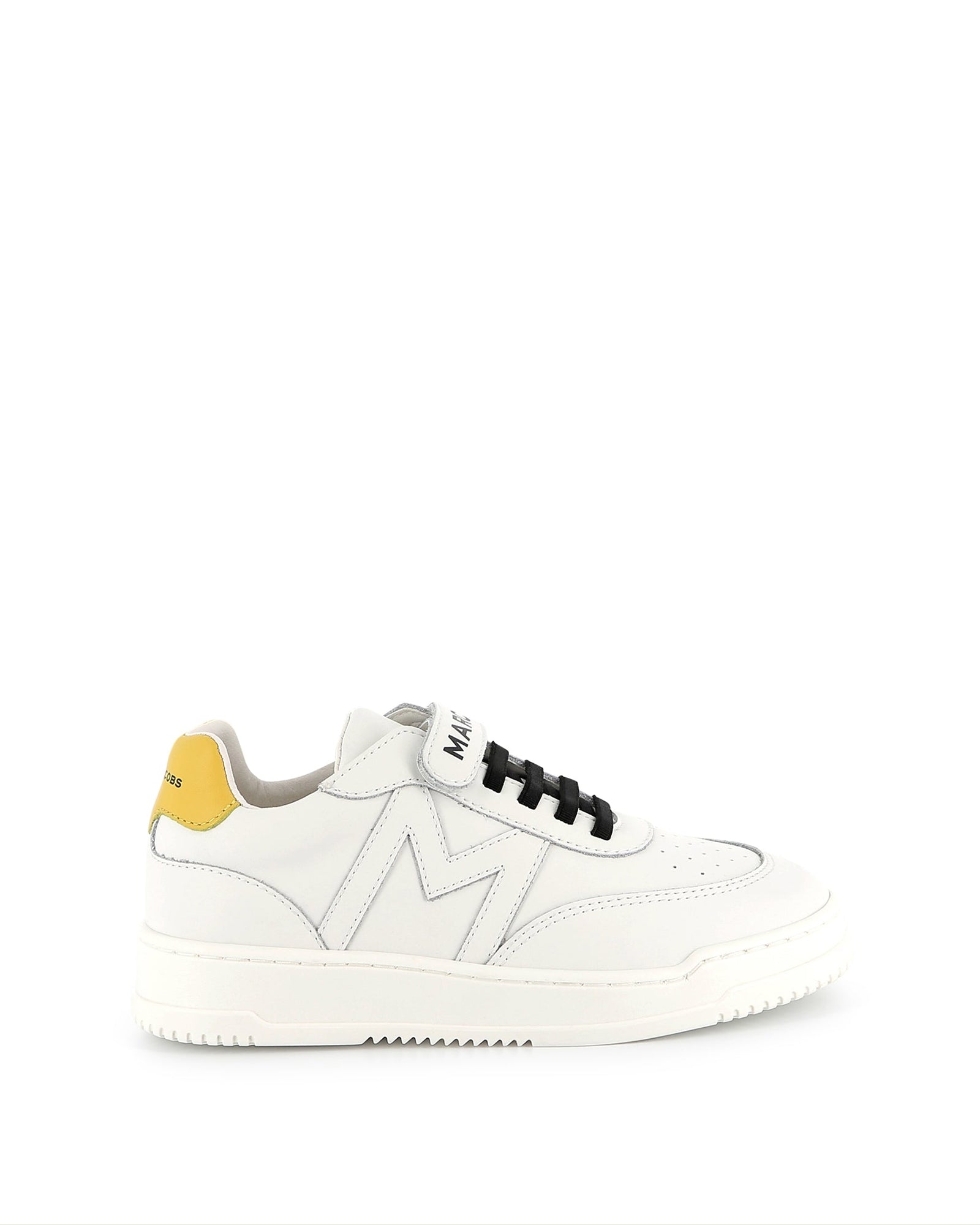 Leather trainers - White