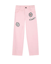 Trompe l'oeil trousers - Rosee