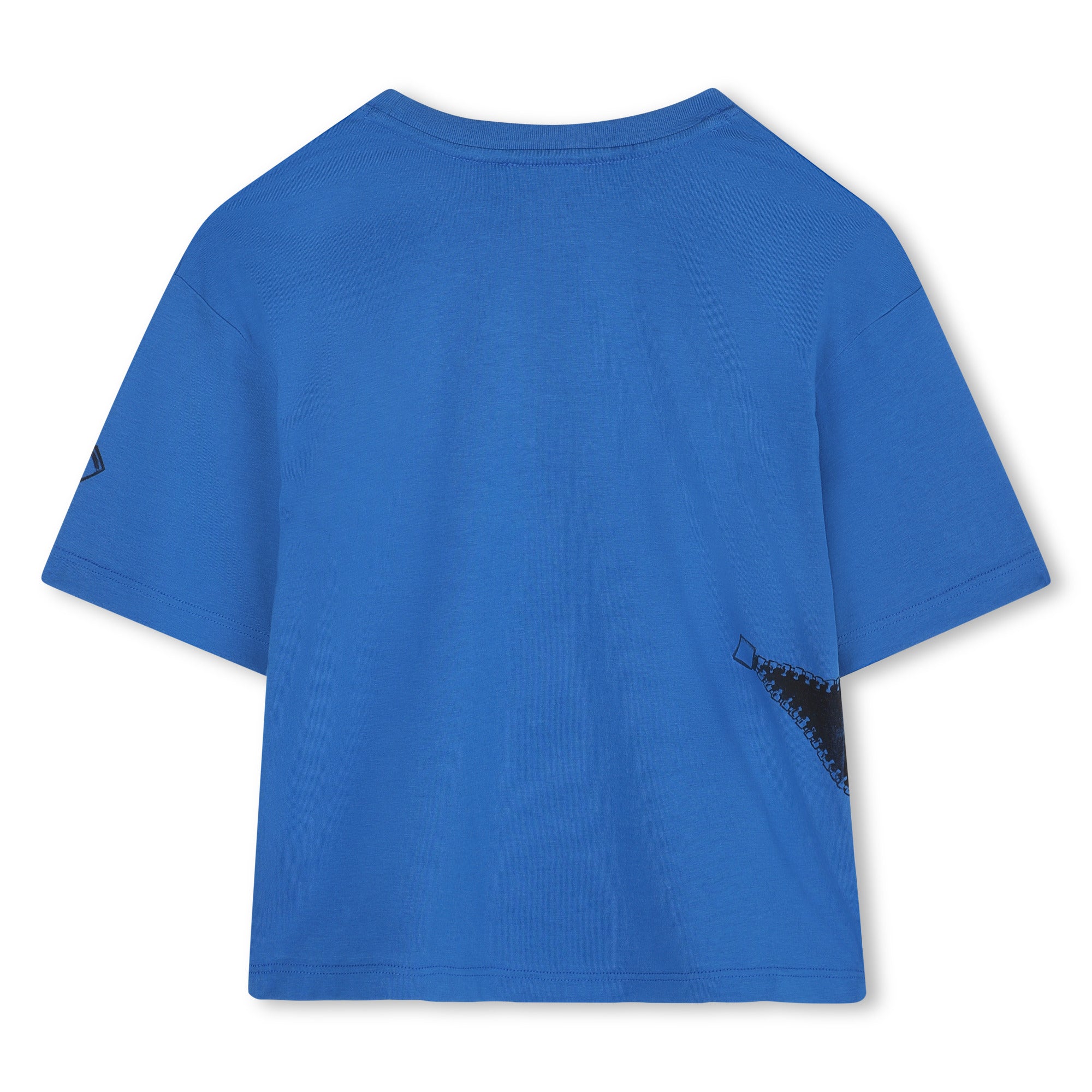 Trompe l'oeil T-shirt - Bleu Vif