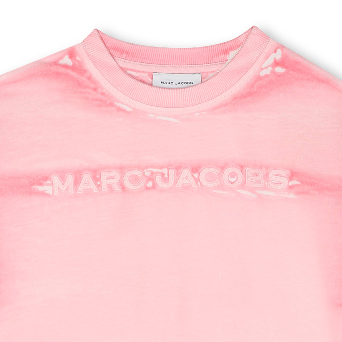 T-shirt manches courtes délavé - Pink