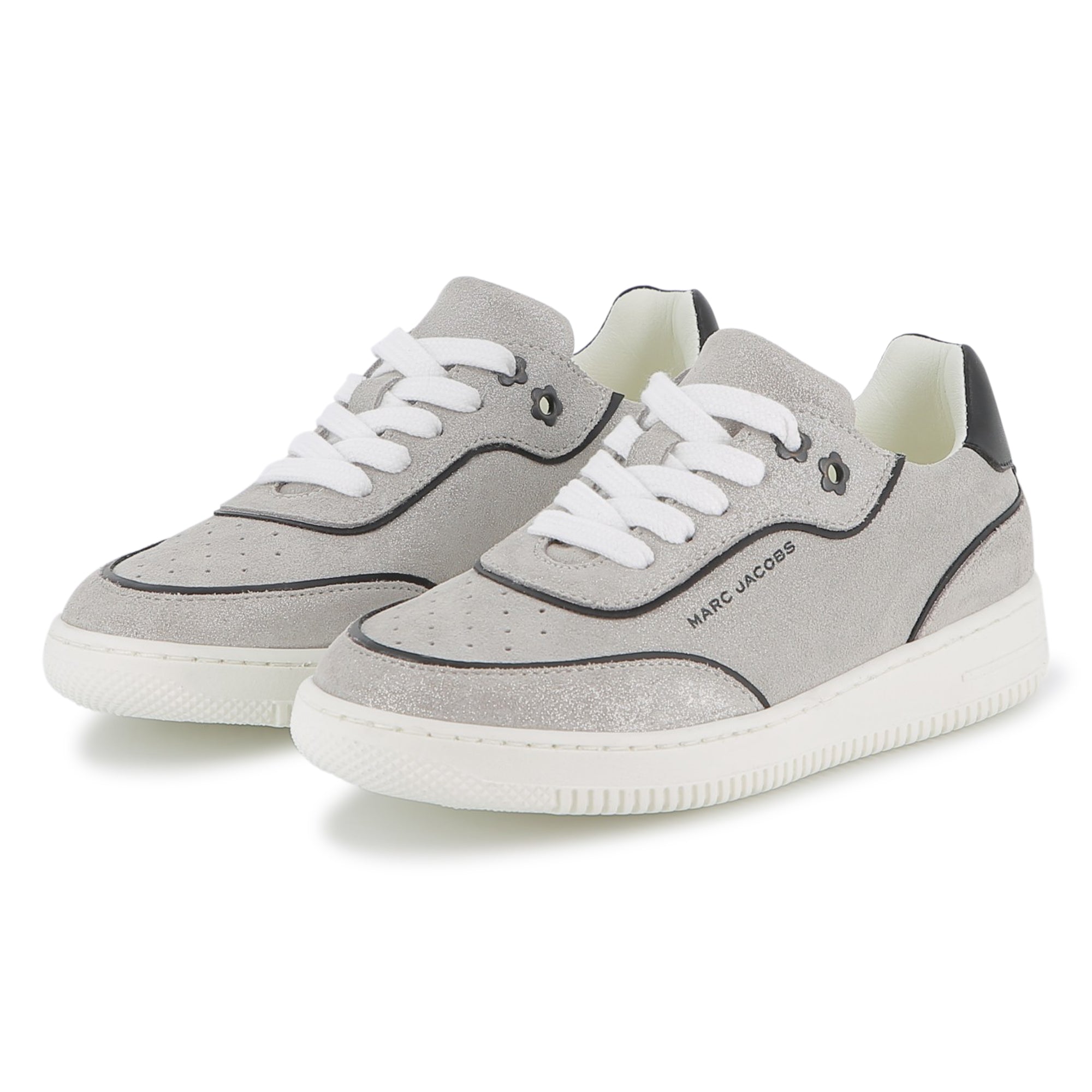 Sneakers en cuir - Silver