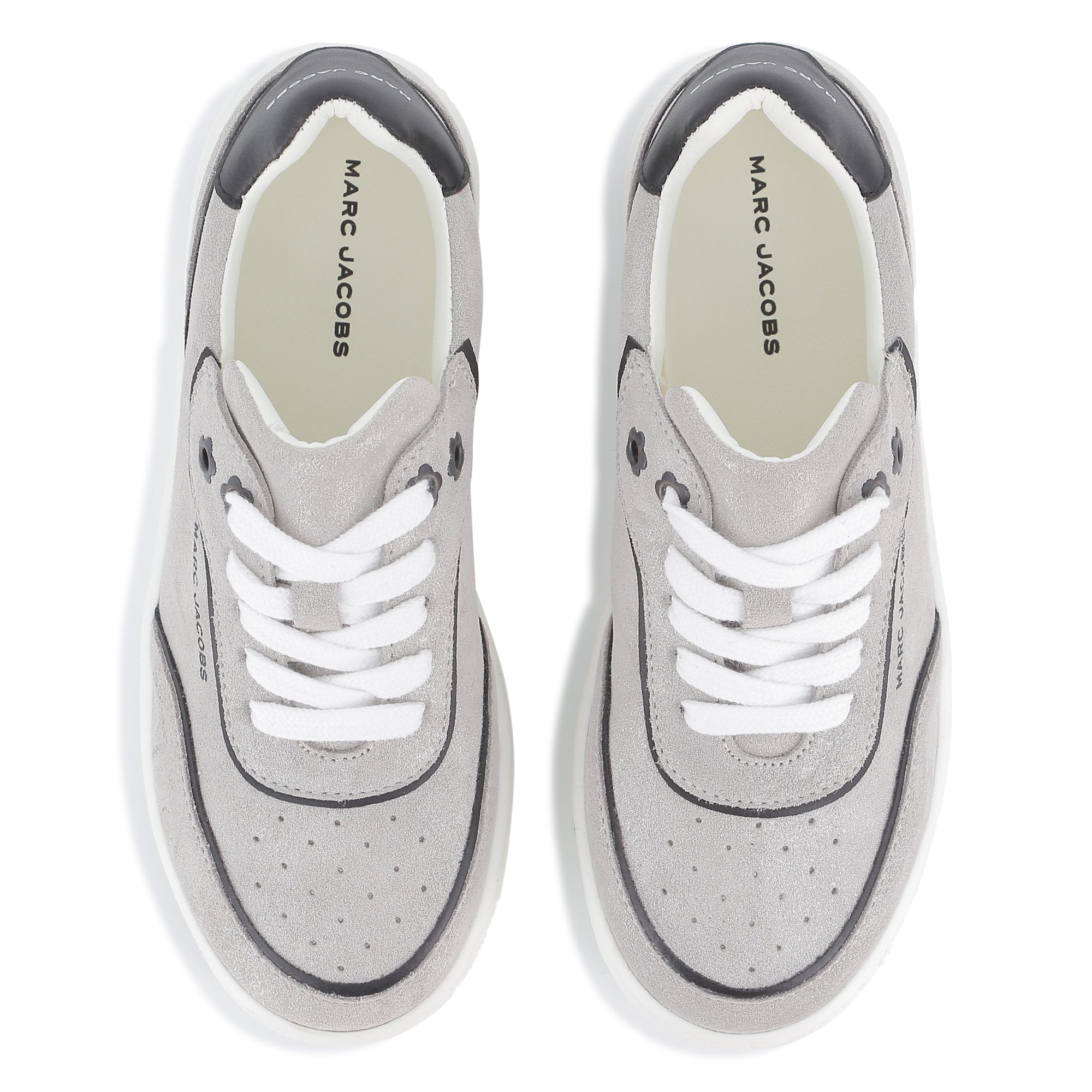 Sneakers en cuir - Silver