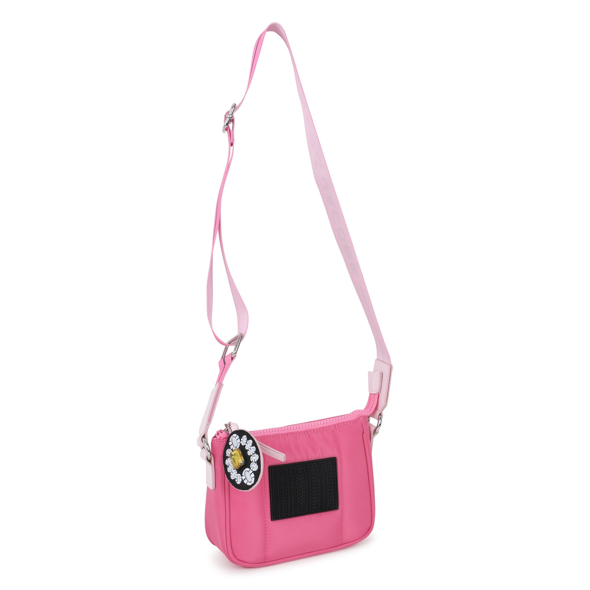 Sac à main à motif contrastant - Dark Pink