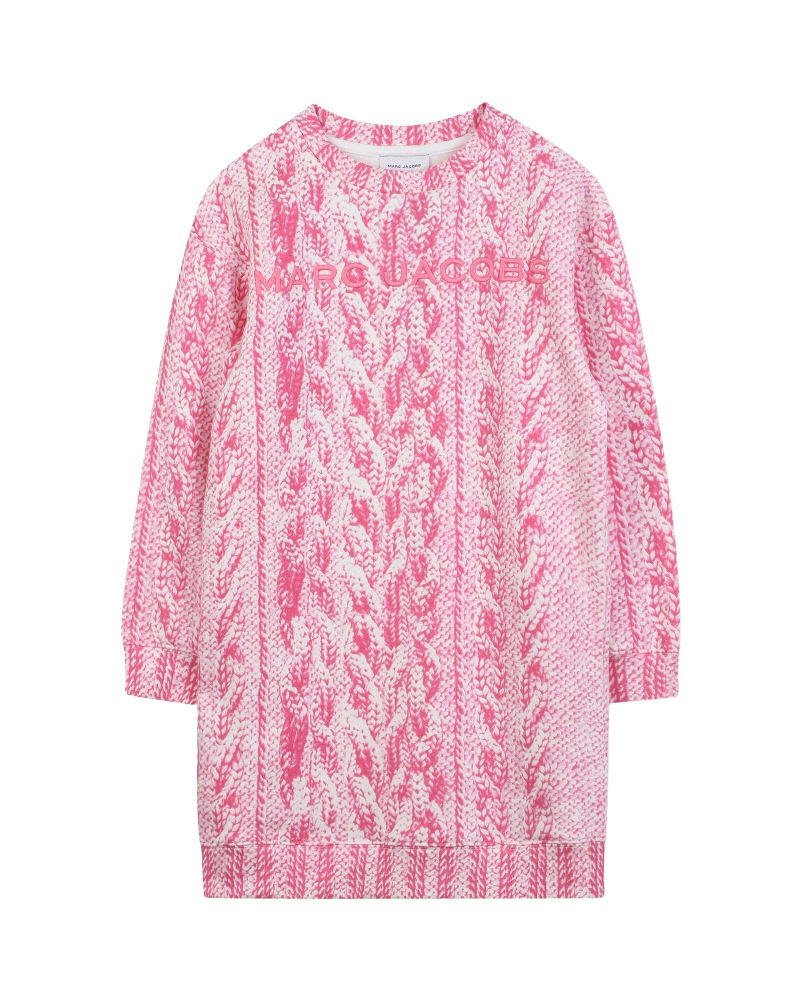 Robe à motif maillon - Dark Pink