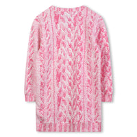 Robe à motif maillon - Dark Pink