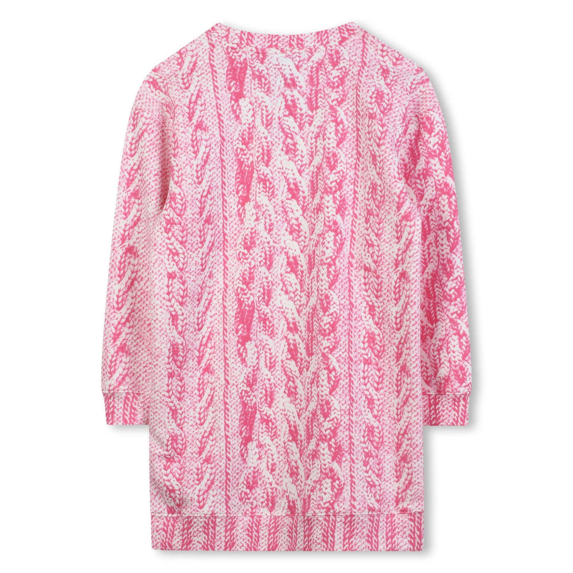 Robe à motif maillon - Dark Pink