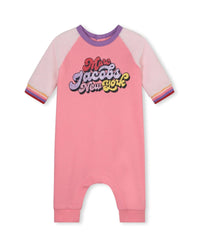 Cotton jumpsuit - Candy pink