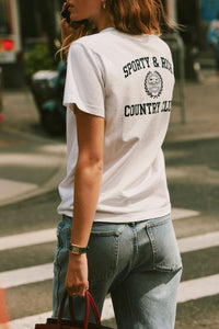 T-shirt Varsity Crest - White