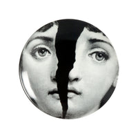 Assiette Tema e Variazioni n°10 en porcelaine - Noir & Blanc