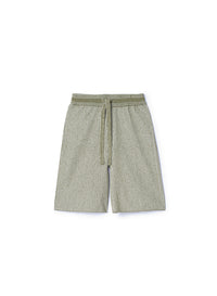 Short Warner à rayures - Moss
