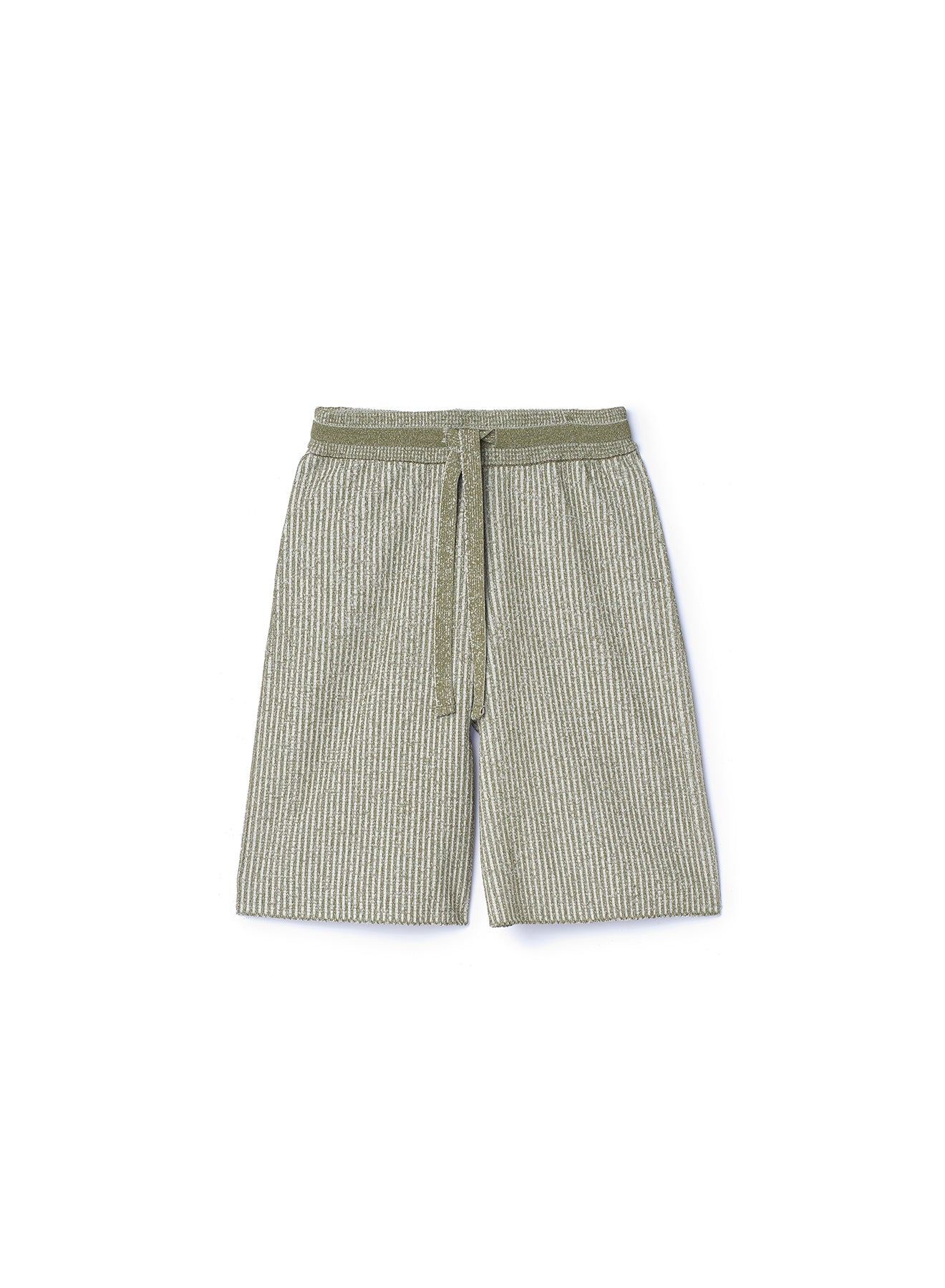Short Warner à rayures - Moss