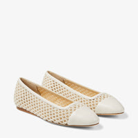 Ballerines plates Watson 5 - Ecru & Ecru