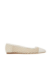 Ballerines plates Watson 5 - Ecru & Ecru